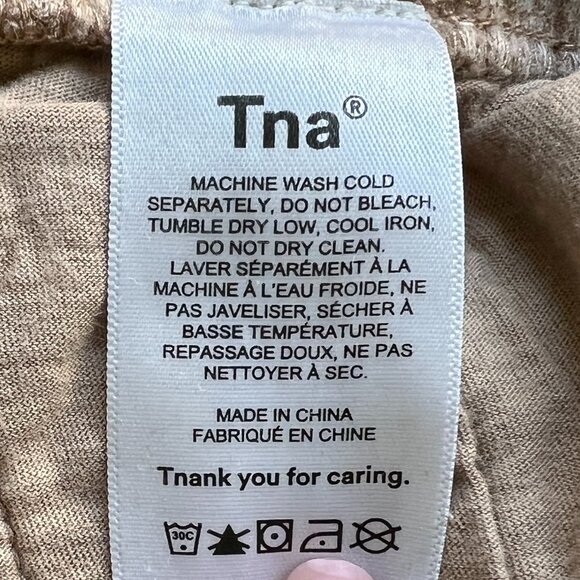 Tna cozy fleece boyfriend sweatpant - Picture 6 of 6